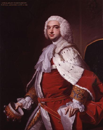 Thomas Hudson Portrait of John Perceval Germany oil painting art